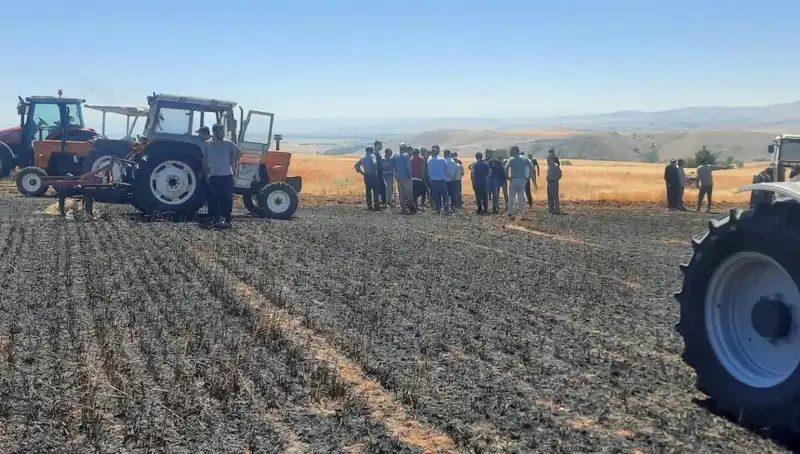 Yozgat’ta Büyük Yangın: 100 Dönüm Tarım Arazisi Kül Oldu!