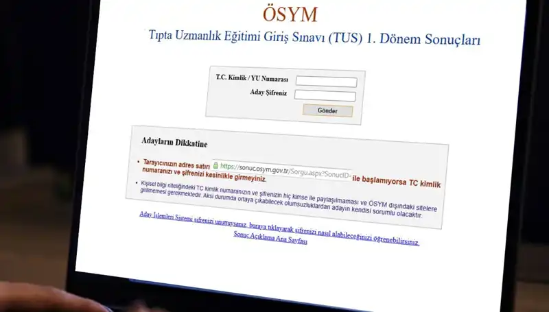 2025 TUS Sınav Sonuçları Açıklandı! Hemen Öğrenin
