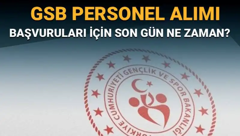 Gençlik ve Spor Bakanlığı Personel Alımı Başvuru Süreci: Son Tarih Nedir?