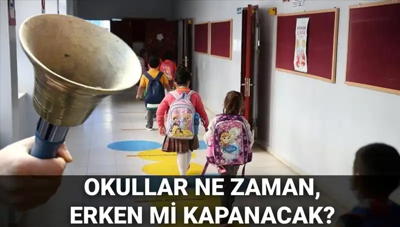 Okullar Ne Zaman Kapanacak? 2025-2026 Eğitim Dönemi Tatil Takvimi