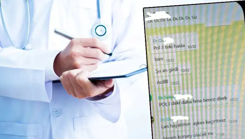 İki Doktor Hakkında Şok Eden Kadın Hastalarla Yazışma İddiası!