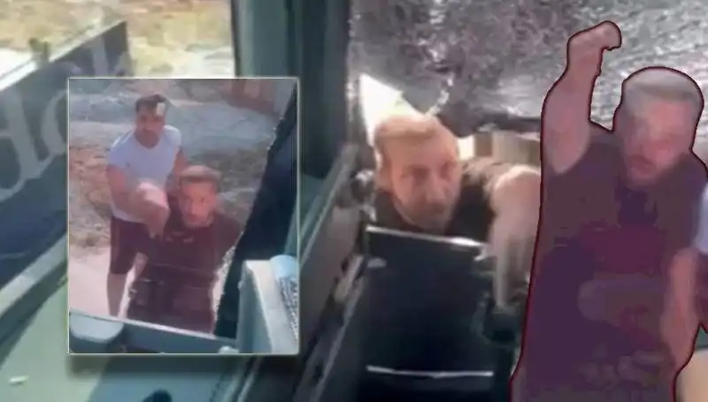 Turist Taşıyan Otobüse Taşlı Saldırı: Korku Dolu Anlar Yaşandı!