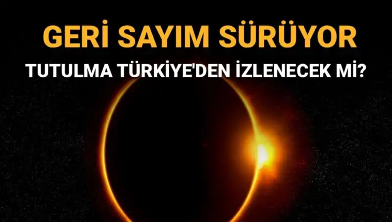 Eylül’deki Güneş Tutulması: Türkiye'den İzleme Fırsatı ve Bilmeniz Gerekenler