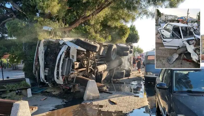 Freni Patlayan Kamyon, Trafikte Büyük Paniğe Neden Oldu