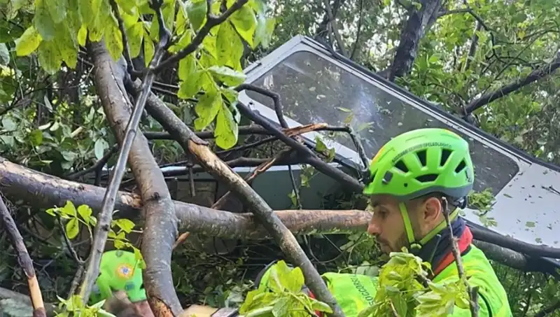 İtalya’da Teleferik Felaketi: Çekme Halatının Koptuğu O An