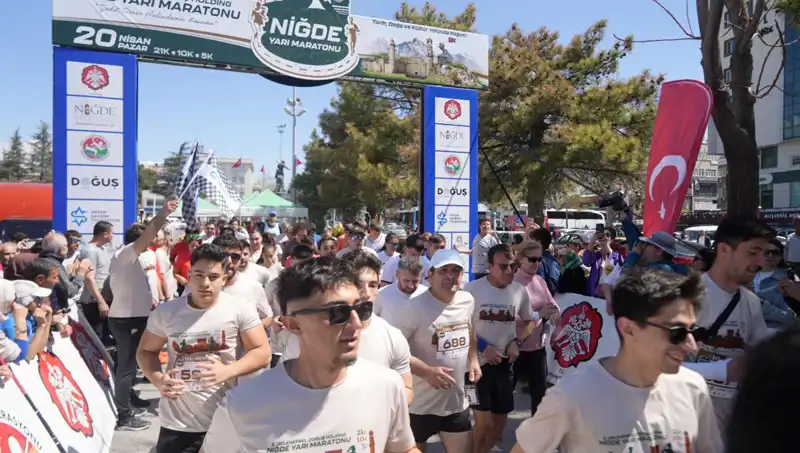 Doğuş Holding Niğde Yarı Maratonu: 518 Koşucu Heyecan Verici Yarışta Spin Attı