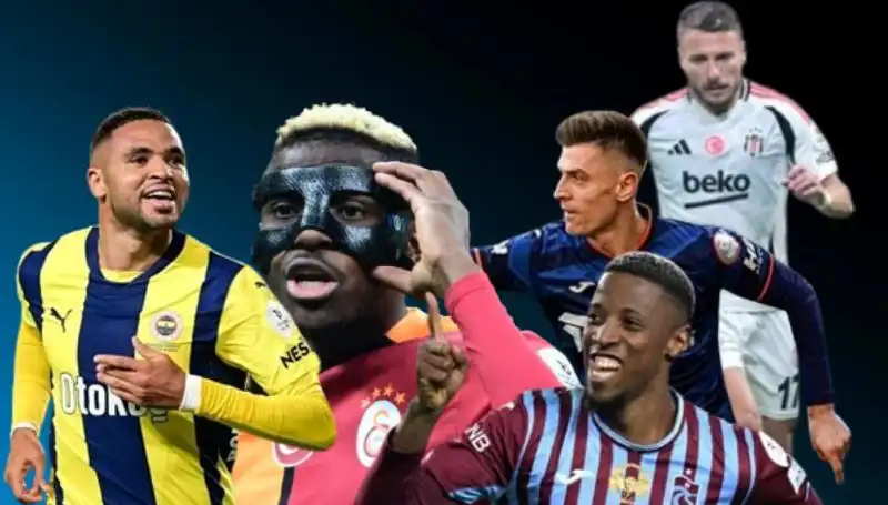 Süper Lig'de Gol Krallığında Gerilim: Osimhen ve Diğer İsimler