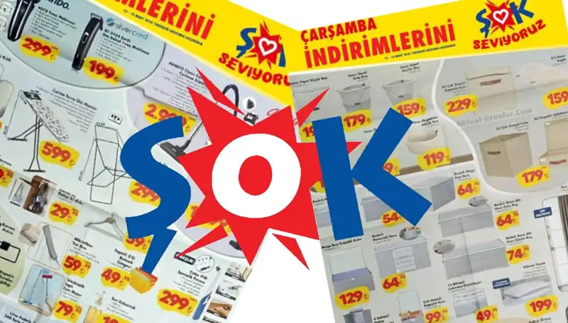 Şok 12 Mart Aktüel Kataloğu: Yeni Ürünler ile Evlerinizi Yenileyin!