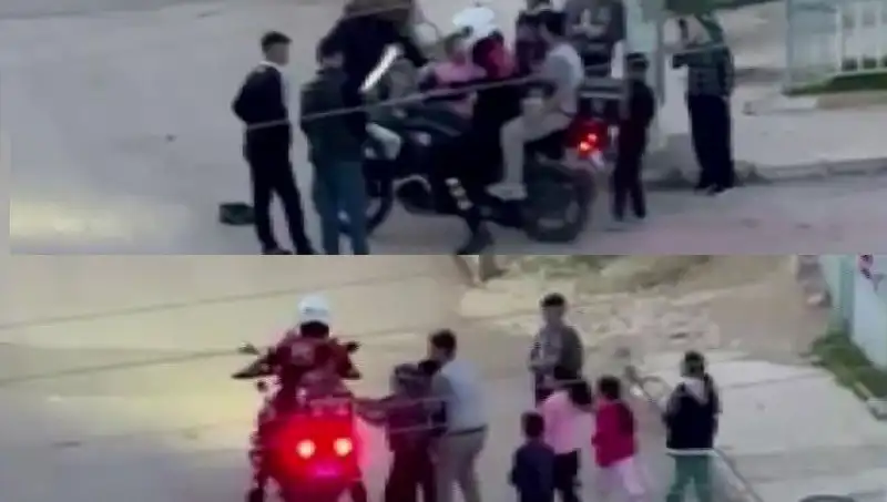 Polis Memuru, Çocukların Mutluluğu İçin Motoruna Davet Etti
