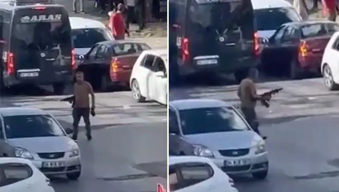 Başakşehir’de Pompalı Tüfekle Yaşanan Korku Dolu Anlar