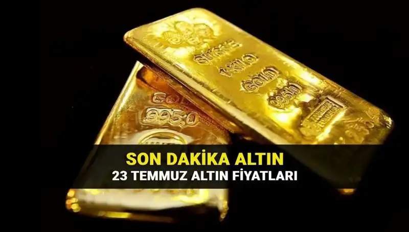 Güncel Altın Fiyatları: 23 Temmuz 2023'te Gram ve Çeyrek Altın Kayıt Yaptı