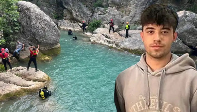 Kayonda Suyun Derinliklerine Düşen Muhammet'ten Gelen Acı Haber