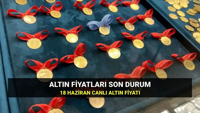 Bugün Gram Altın Fiyatları: 18 Haziran Canlı Güncelleme!