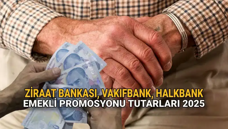 2025’te Emekli Banka Promosyonları: Ziraat, Vakıfbank ve Halkbank Ne Sunuyor?