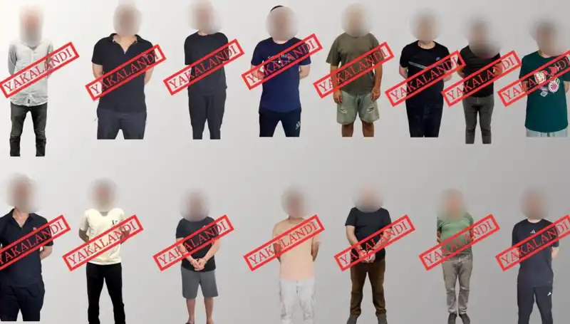 Kırmızı Bültenle Aranan 14 Kişi Türkiye'de Ele Geçirildi: Detaylar Ortaya Çıktı