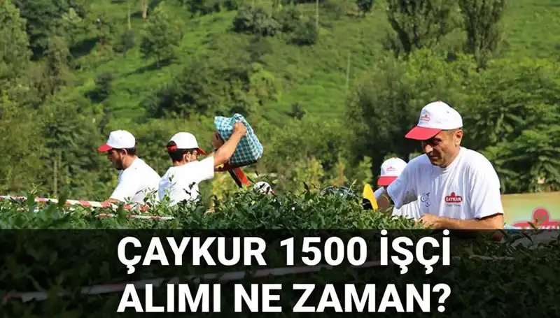ÇAYKUR İşçi Alımı Kura Çekimi Tarihleri Açıklandı! İşte Detaylar